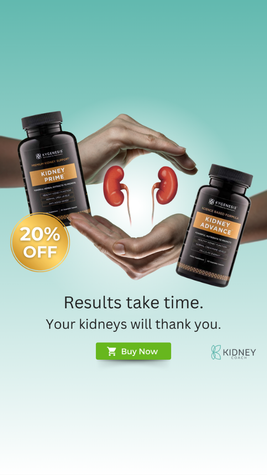 E-commerce Ad for Kidney Health Supplement